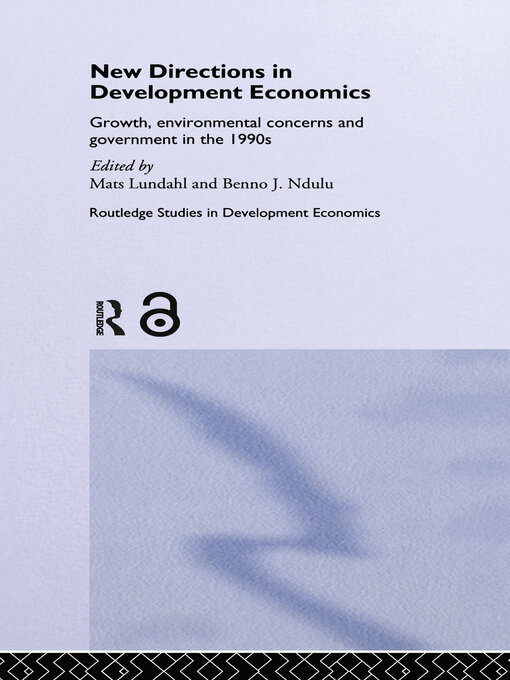 Title details for New Directions in Development Economics by Mats Lundahl - Available